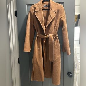 Zara Camel Coat